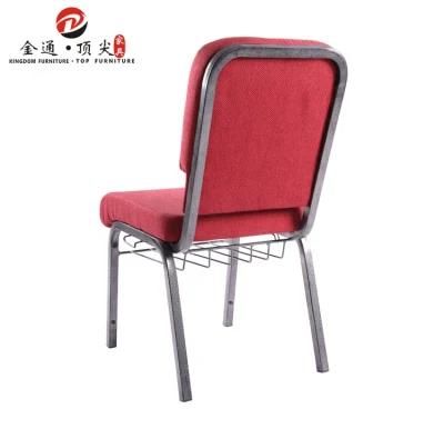 New Design Wholesale Stackable Steel Knock Down Chairs for Used Churches Furniture