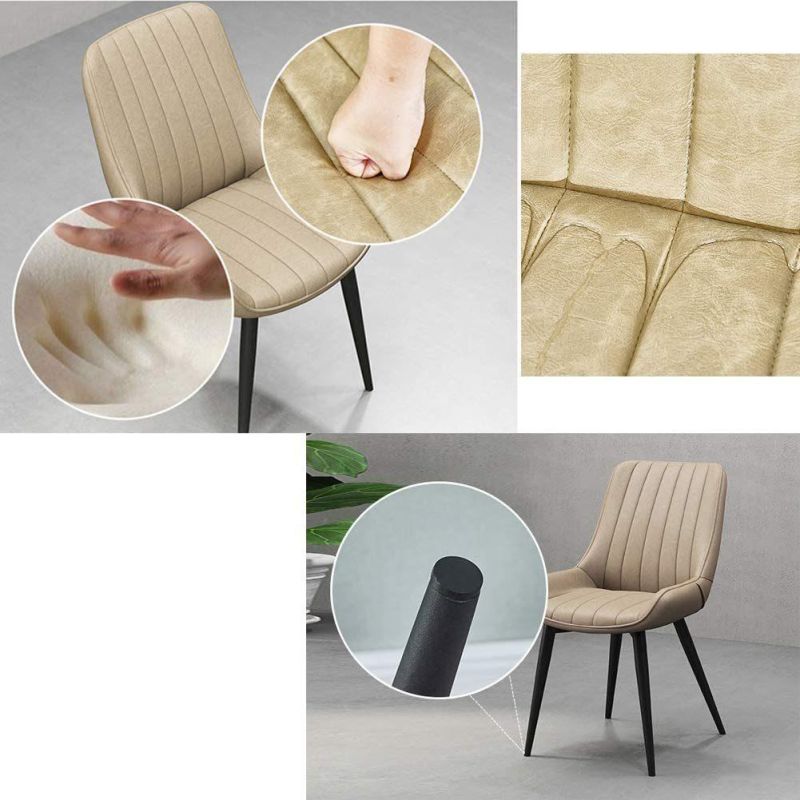 Upholstery Household Side Chair Restaurant Make-up Cafe Dining Chair