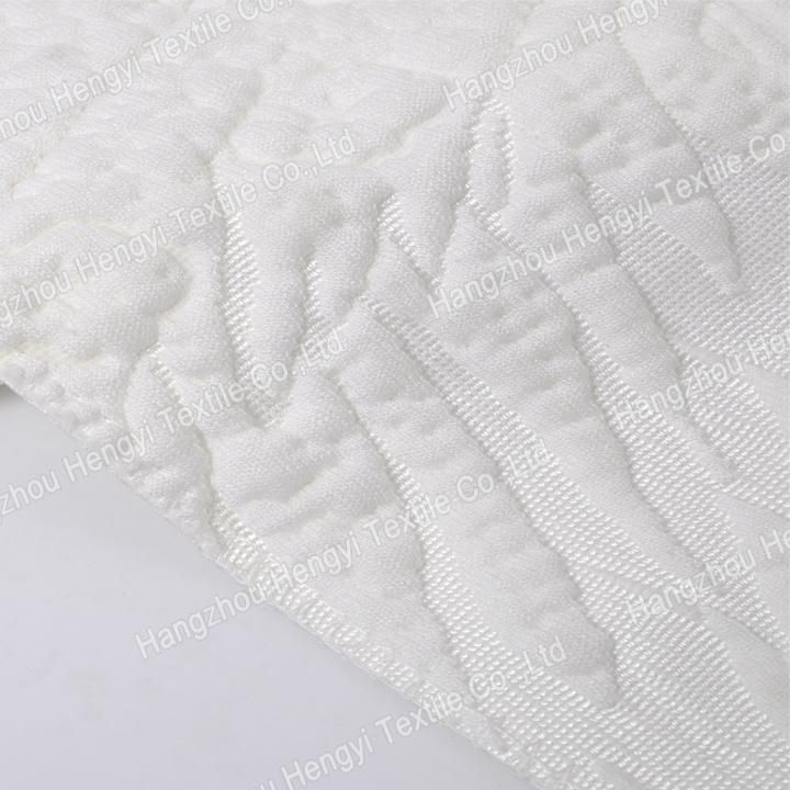 Whole Wihte Mattress Fabrics with 100% Polyester