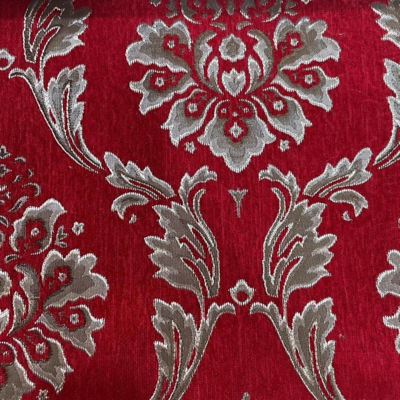 Polyester Chenille Jacquard Upholstery Fabric Sofa Fabrics Furniture Fabric Waistcoat Fabric (JAC005)