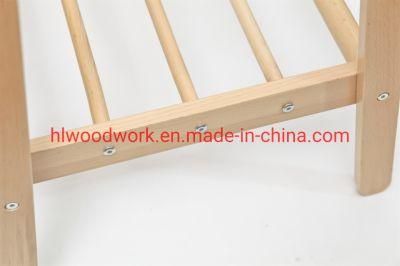 Beech Wood Stand Coat Rack Stand Hanger Foyer Furniture Fence Style Living Room Coat Rack