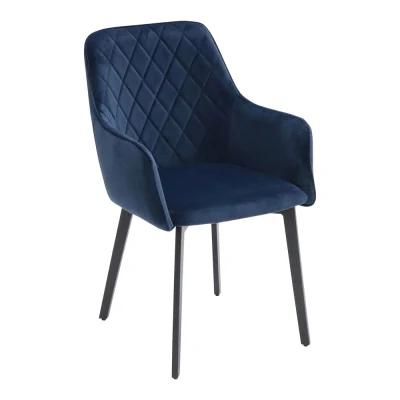 High Quality Factory Price Fabric Modern Simple Design Dining Chair