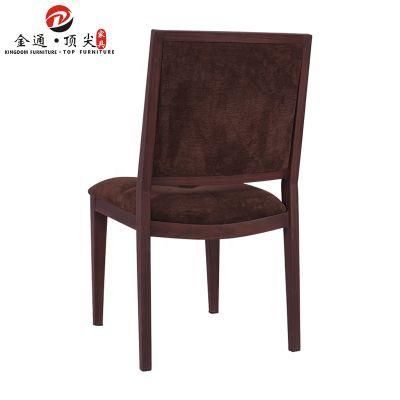 Outdoor Restaurant Furniture Wood Like Restaurant Table and Chair Set