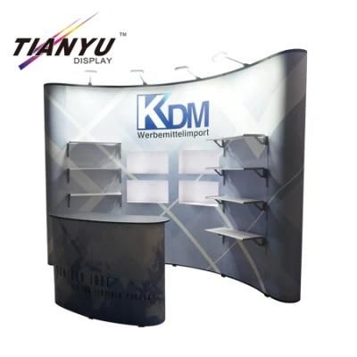 Advertising Equipment Tension Fabric Display Pop up Stand