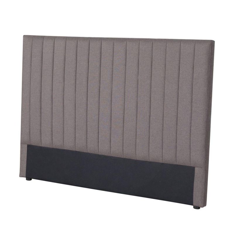 China Wholesale Bedroom Furniture Bazhou Factory Best Price Frame Line Fabric Soft Headboard