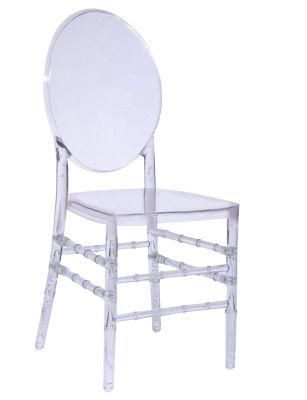 Kvj-FL1 Wedding Banquet Party Event Clear Transparent Plastic Florence Chair