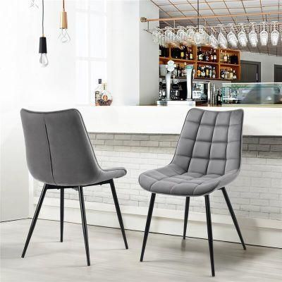 Comfortable Leisure Hotel Sitting Chair Upholstery Fabric Dining Chair