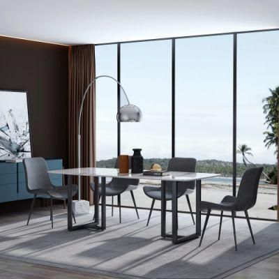 Hotel Home Luxury Dining Room Sintered Table Restaurant Dining Furniture Set