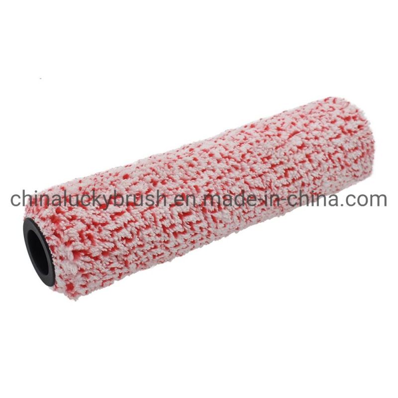 Woven Polyester Fabric Complete Paint Roller Brush (YY-SJPR013)