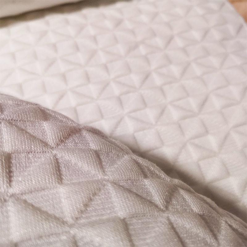 High Quality 3D Knitted Jacquard Bamboo Mattress Ticking Fabric Latex Protector Fabric