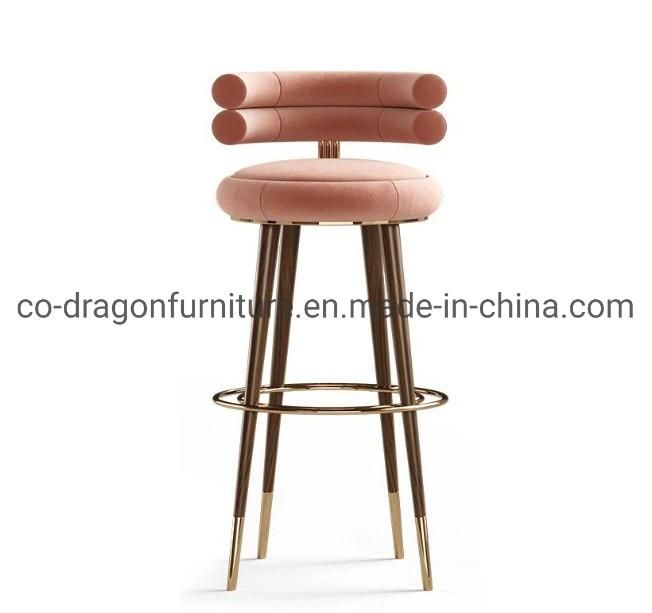 2021 New Design Bar Chair with Fabric for Home Furniture