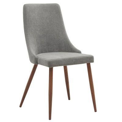 High Quality Modern Titanium Plated Stainless Steel Legs Long Sofa Chair Velvet Living Room Sofa Chair
