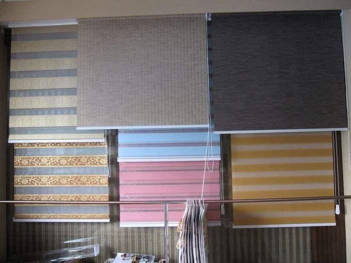 Double Day and Night Roller Fabrics Blinds