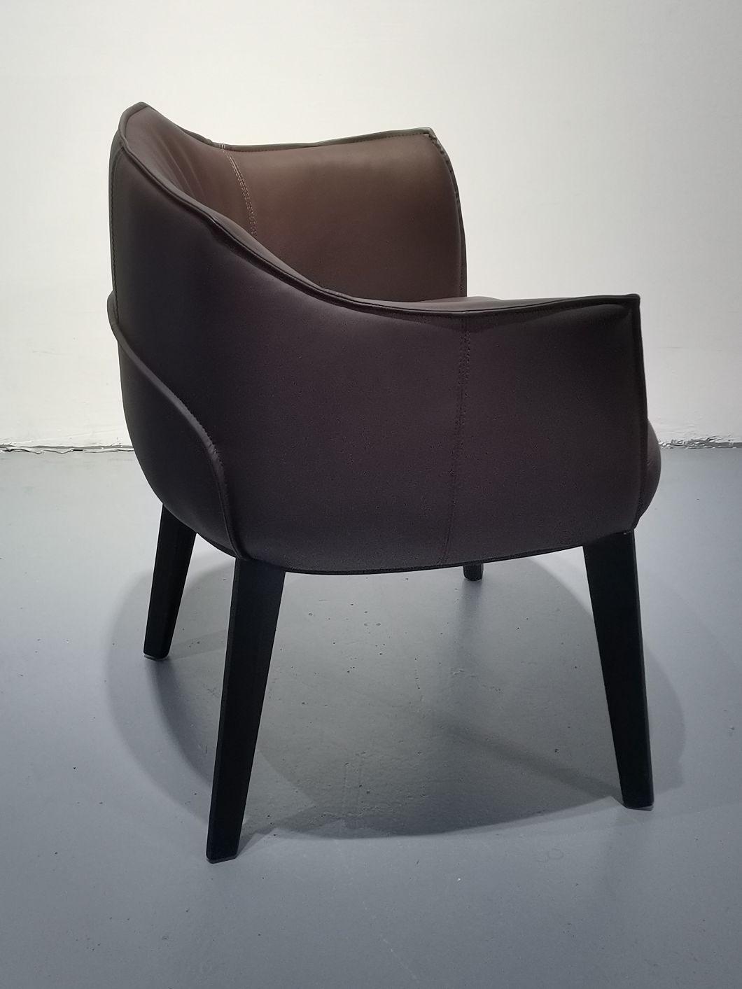 Deluxe Leather or Fabric Upholstery Hotel Bedroom Chair