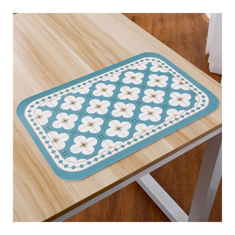 Mats Padded Placemat Plastic Dining Pad Design Lens Blocking Pads Desk Prayer Bathtub Rubber Decorative Gold Rattan Table Mat