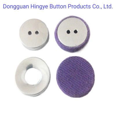 Aluminum Fabric Cover Button Self Cover Buttons for Furniture Sofa Garment Clothes Accessories