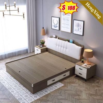 Factory Hotel Home Furniture Night Stand Wardrobe Dressing Table Bedroom Set King Murphy Queen Size Beds