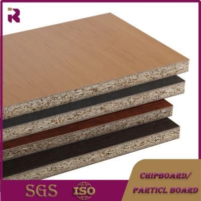 Waterproof 18mm Melamine Faced Raw Particle Board From China Factory