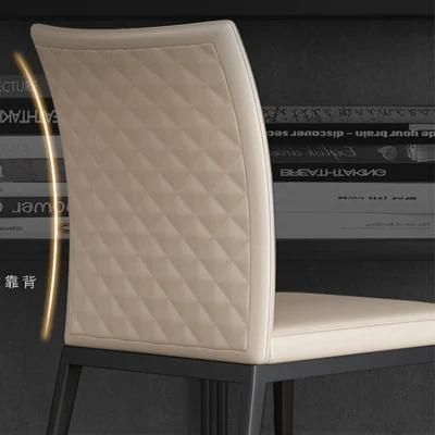 Nova China Wholesale Leather Dining Room Furniture Hotel Dining Chair
