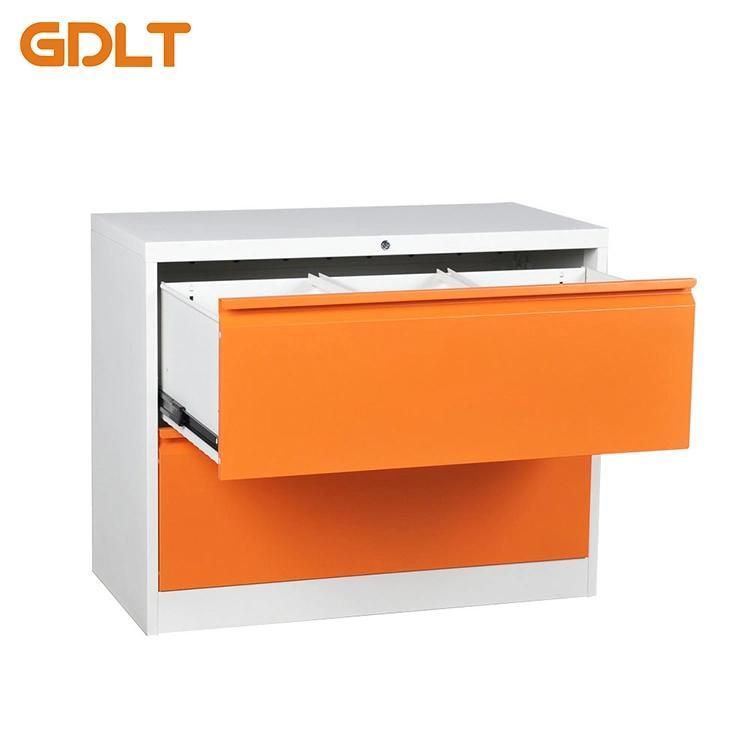 Good Quality 2 Drawer Locking Wide Filing Cabinet File Storage Office File Cabinet