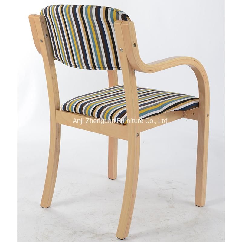 Hot Selling Wood Dining Chair with Armrest (ZG16-060)