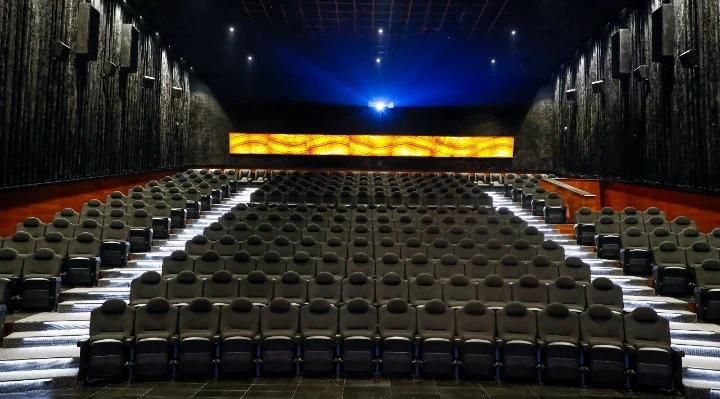 Home Theater Luxury Reclining Media Room Auditorium Movie Theater Cinema Recliner
