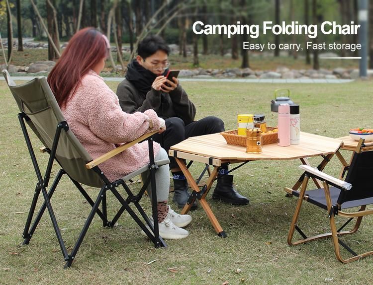 Outdoor Portable Collapsible Camping Folding Fishing Beach Chair