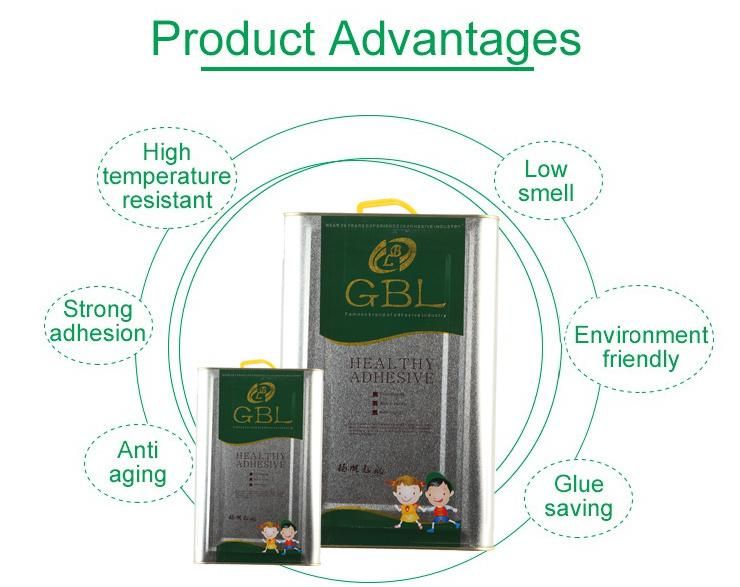 China Supplier GBL Eco-Friendly Fast Bonding Used for Sponge Leather Fabric and PVC Spray Adhesive