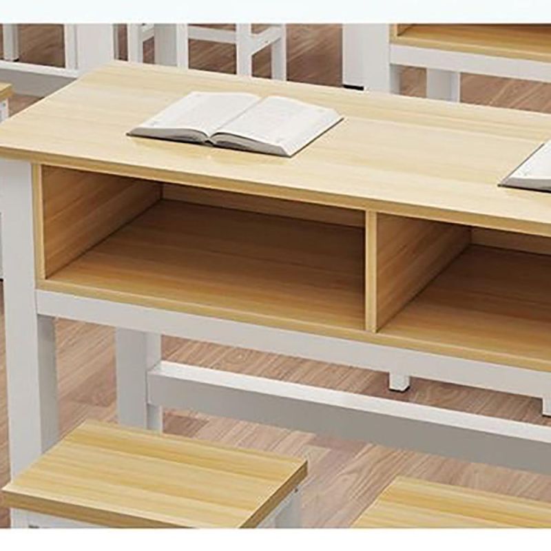 Wholesale Home Furniture Kids Wooden Book Shelf Organizer Studding Table