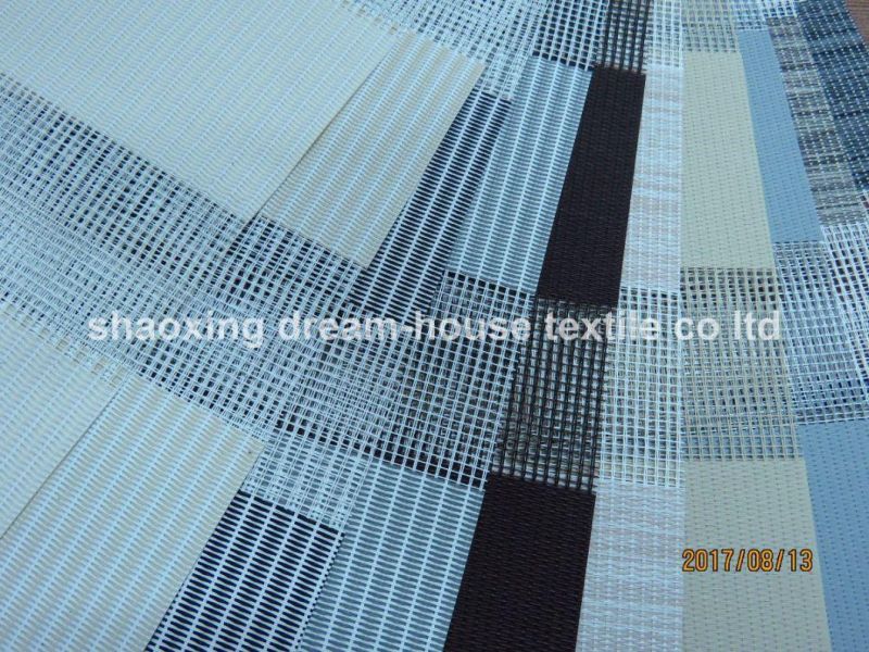 Zebra Sunscreen Fabric, Sheer Elegance for Sun Screen Blinds, Duo Solar Sunscreen Shade Blinds Fabric