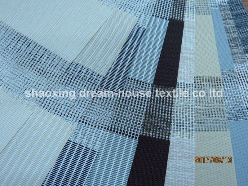 Zebra Sunscreen Fabric, Sheer Elegance for Sun Screen Blinds, Duo Solar Sunscreen Shade Blinds Fabric