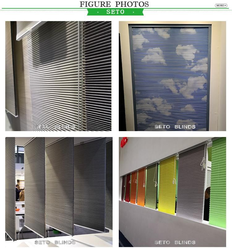 Double Honeycomb Blind Dim-out Nonwoven 38mm Honeycomb Blinds Customized Roller Shades