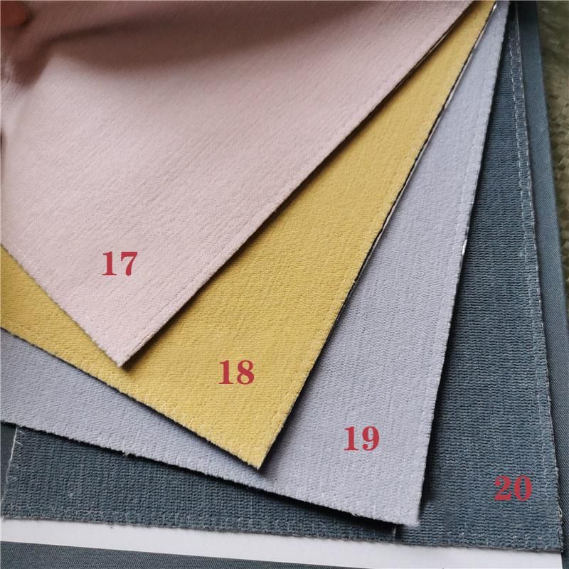 High Quality Home Polyester Mixed Textile Solid Velour Velvet Fabric for Sofa Curtain