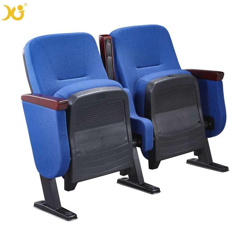 Factory Supply Customized Used Metal Interlock Church Chair for Auditorium
