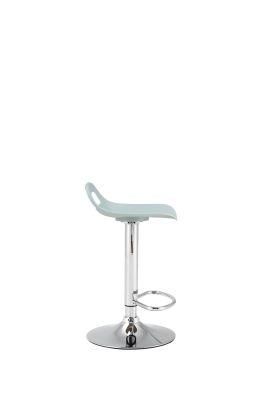 Fiber Plastic Bar Furniture with Chrome Frame Adjustable Seat Bar Chair