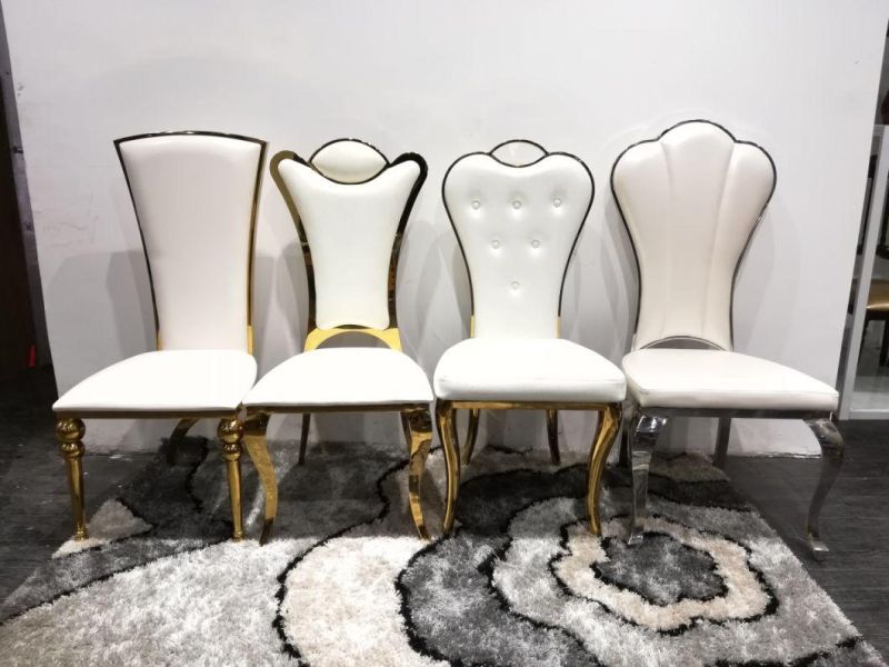 Wholesale High-Quatlity Stainless Steel Wedding Banquet Chairs