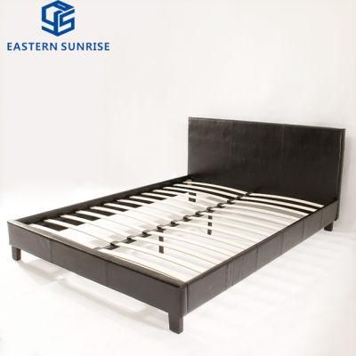 Bedroom Furniture Modern Style Leather Fabric Bed