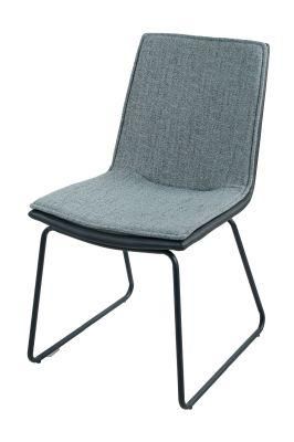 Home Bedroom Restaurant Furniture PU Leather Fabric Velvet Dining Chair for Outdoor Banquet