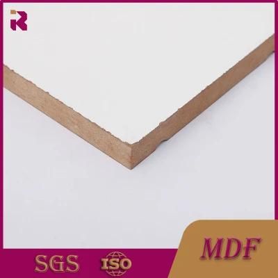6mm White Melamine MDF UV MDF Board UV Coat MDF