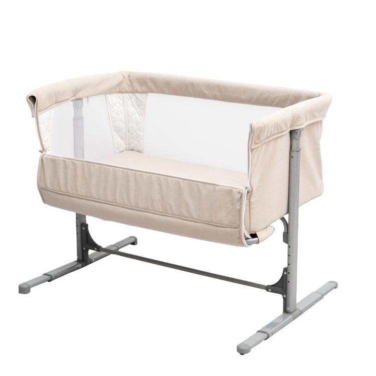 Mamakids S12-7 New Plastic Baby Playpen European Standard Hot Sale Baby Travel Cot with Changing Table Grey Gray Ash