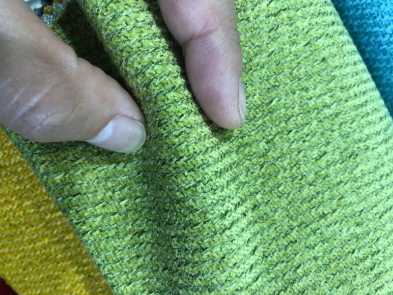 100%Polyester Chenille Sofa Fabric for Furniture