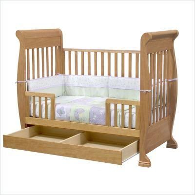 Eco-Friendly Wooden Bed Designs Baby Bed for Nusery