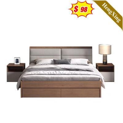 Factory Wholesale Colorful Folding Capsule Solid Wooden Home Wardrobe Furniture Bedroom Set Sofa Double King Bed