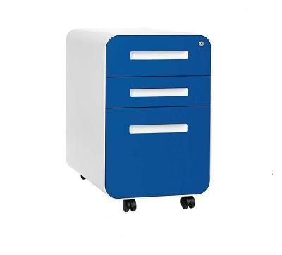 Office Equipments 3 Drawer File Storage Cabinets Fully Assembled Steel Cabinet