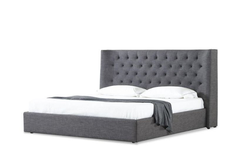 Hot Sale Home Furniture Modern Bedroom Furniture Bed King Bed Fabric Bed Leather Bed Sofa Bed Wall Bed in Modern Style
