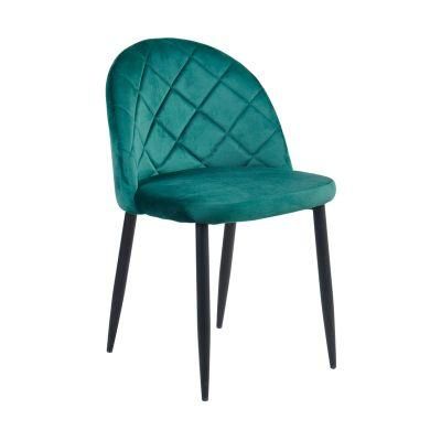 Wholesale Modern Luxury Indoor Restaurant Coffee Shop Velvet Dining Room Chair