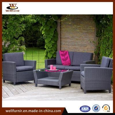 Wicker Garden Chair and Table Outdoor Furniture Dining Set (WFD-02F)