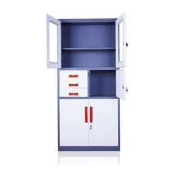 Office Equipments 5 Door Metal Filing Cabinets File Storage Cabinet with 3 Drawer