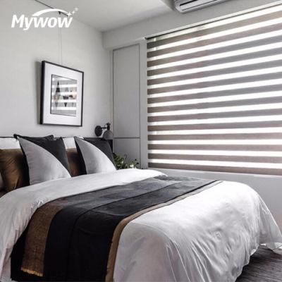 Heat Insulation Protection Fabric Window Pleated Plisse Blind for Window
