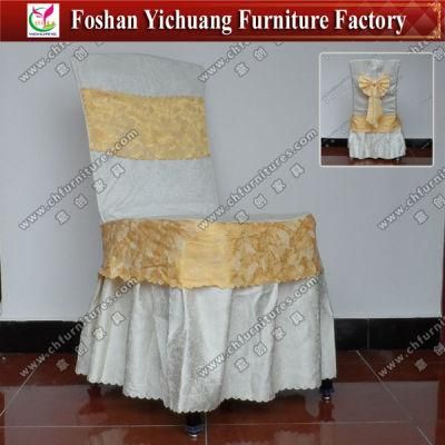 Jacquard Chair Cover for Hotel Furniture (YC-850-2)